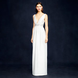 J Crew Annabelle Wedding Gown Sleeveless NWT